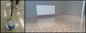 Abrillantar terrazo