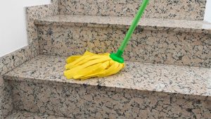 Limpiar escaleras