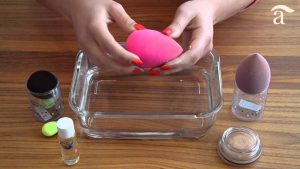 Cómo limpiar beauty blender