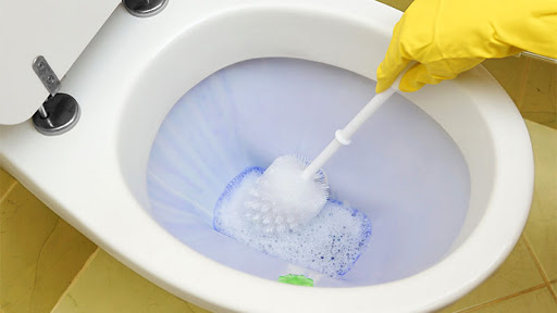 Cómo limpiar el fondo del inodoro